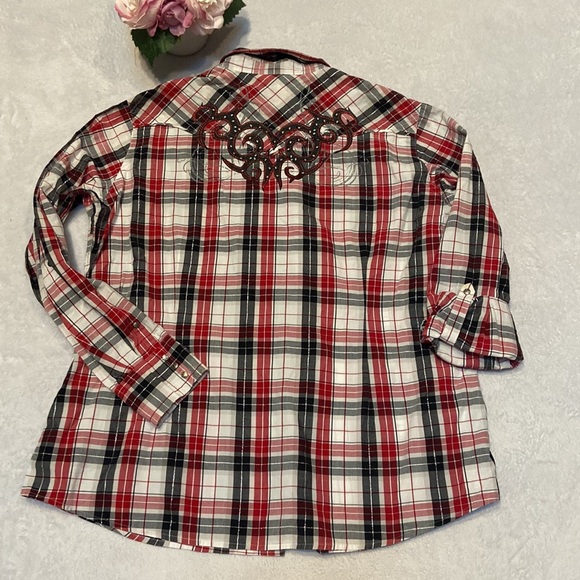 ARIAT Marlowe Size XXL Snap Front Long Sleeve Shirt - Picture 10 of 13